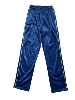 Gioberti Navy Track Pants White Side Stripe